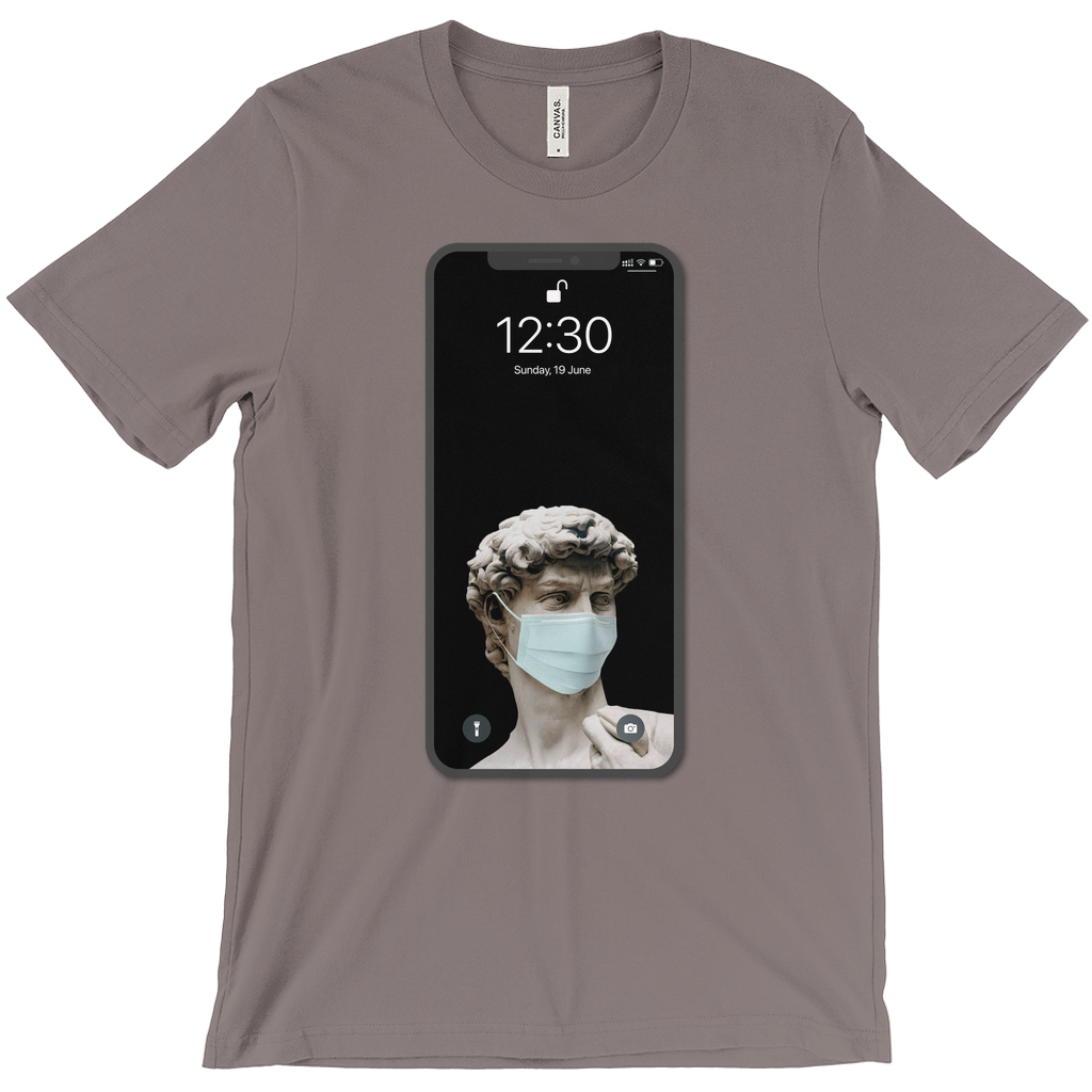 Statue Mask Phone T-Shirt