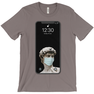 Statue Mask Phone T-Shirt