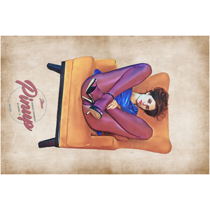 Alina Chair Pinup Poster