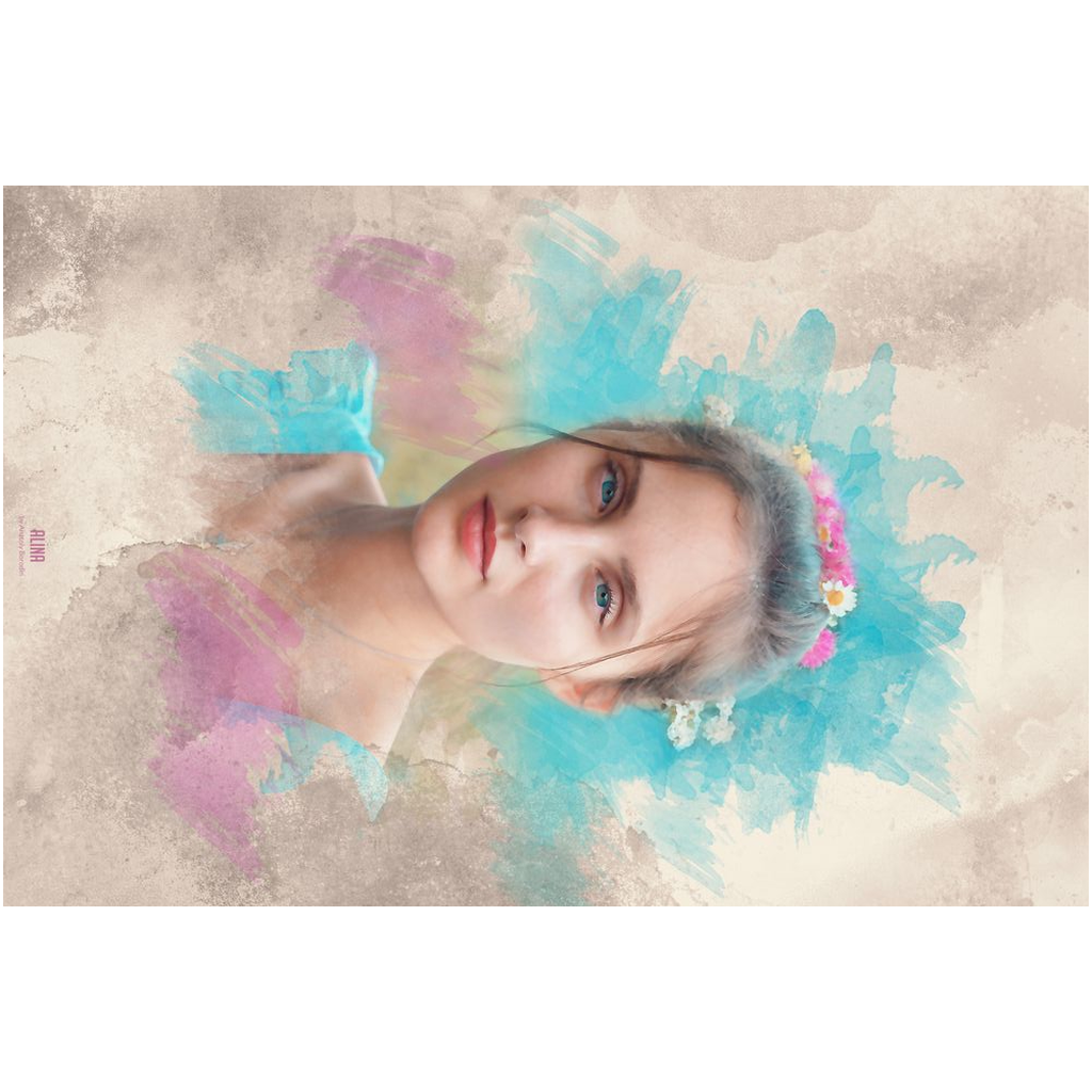 Alina Summer 2021 Watercolor Poster