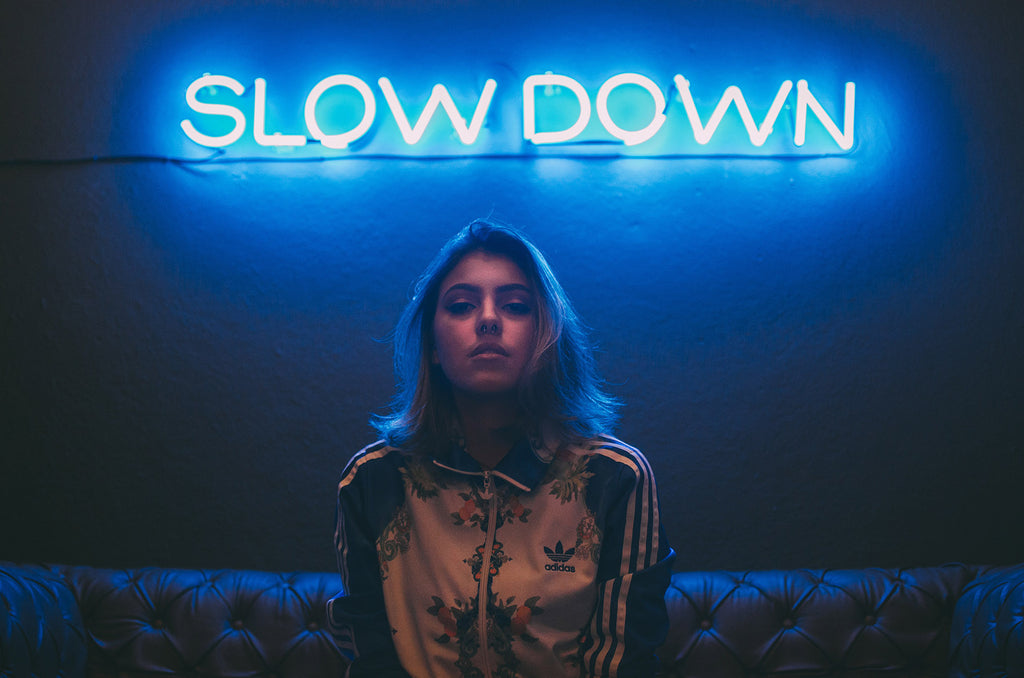 Slow Down Girl Poster